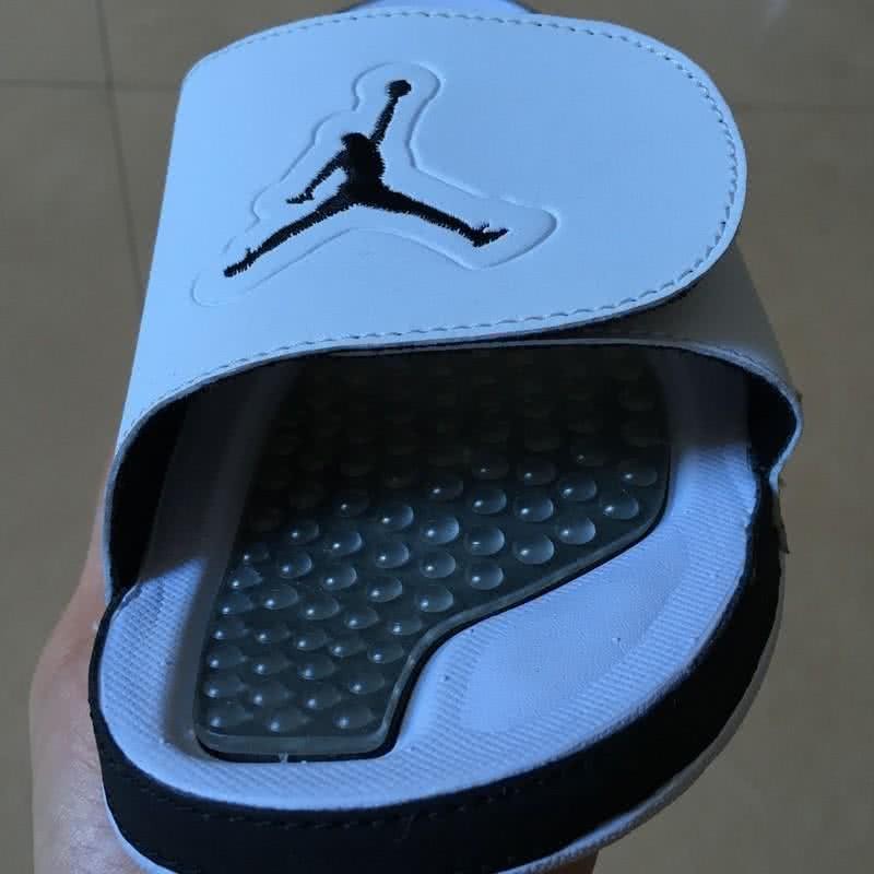 Air Jordan 5 Black And White Slipper Men 5