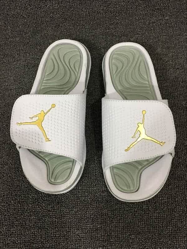 Air Jordan 5 White And Grey Slipper Men 1