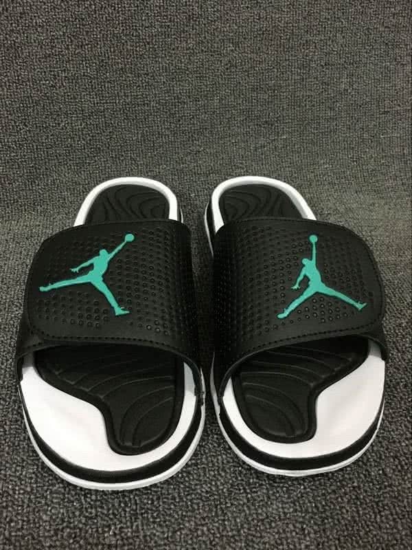 Air Jordan 5 White Black And Green Slipper Men 5
