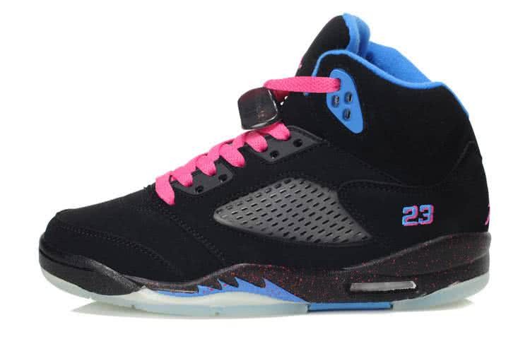 Air Jordan 5 Black And Blue Men 1