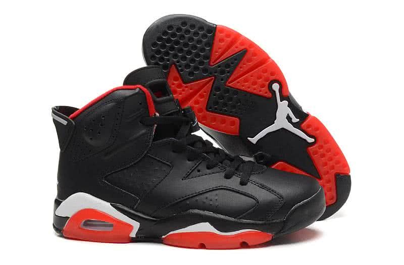 Air Jordan 6 Black And Red Men 1