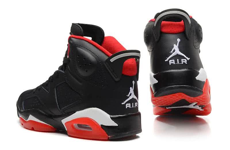 Air Jordan 6 Black And Red Men 5