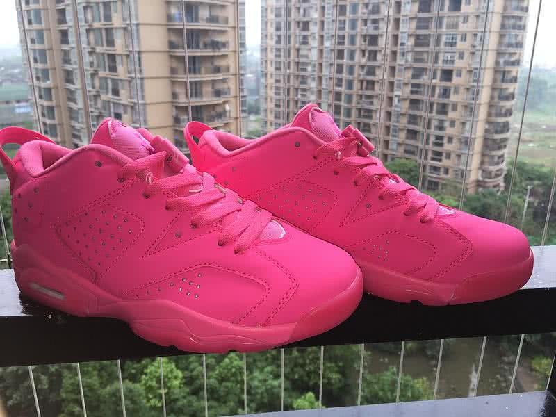 Air Jordan 6 Pink Women/Men 2