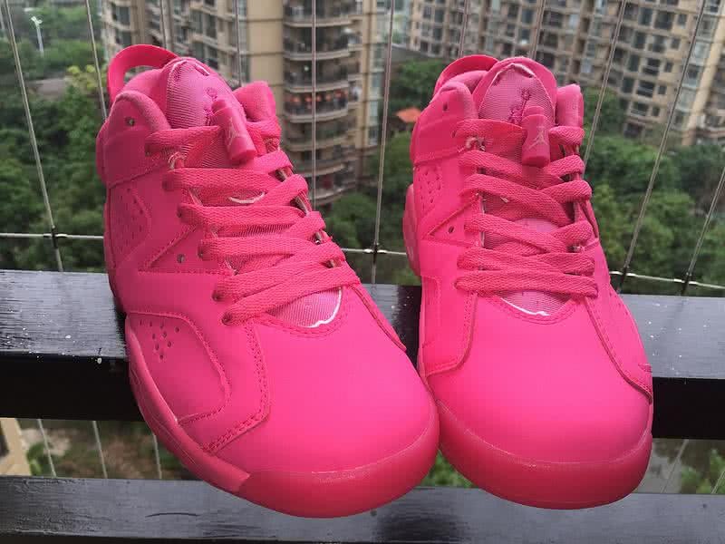 Air Jordan 6 Pink Women/Men 3