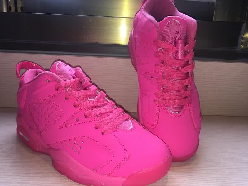 Air Jordan 6 Pink Women/Men 5