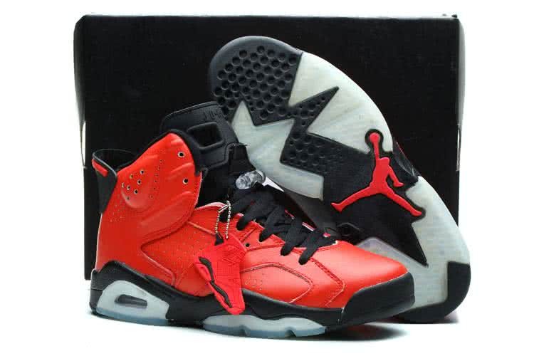 Air Jordan 6 Red And Black Men 1