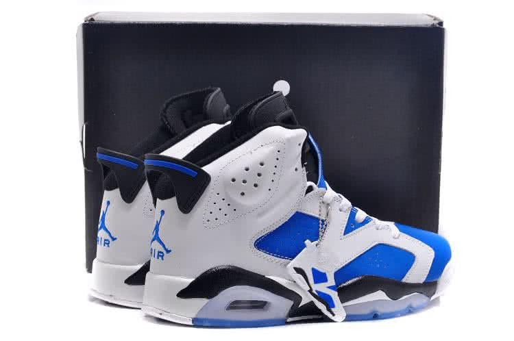 Air Jordan 6 White And Blue Men 8