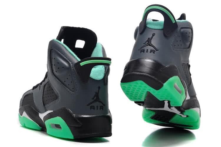 Air Jordan 6 Black And Green Women 4