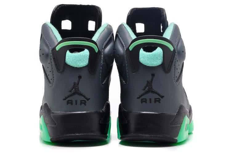 Air Jordan 6 Black And Green Women 8