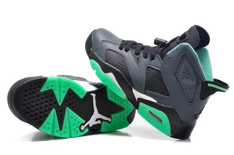 Air Jordan 6 Black And Green Women 11