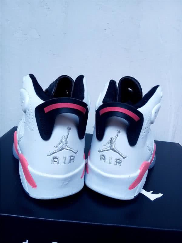 Air Jordan 6 White And Red Children 6