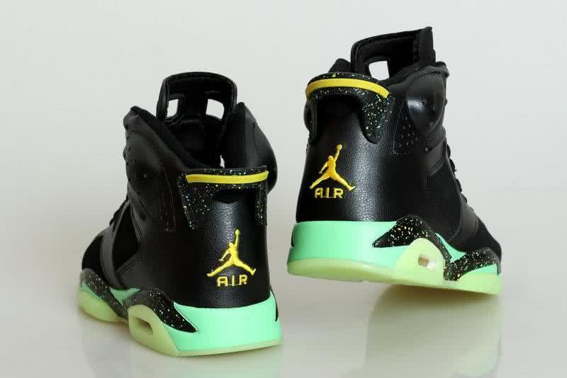 Air Jordan 6 Black And Green Men 3