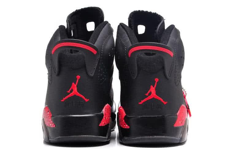 Air Jordan 6 Black And Red Men 4