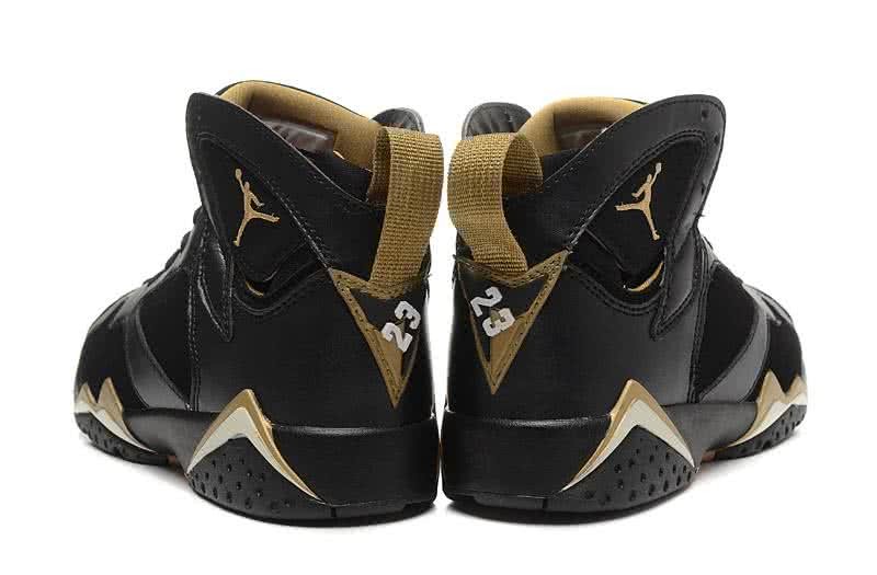 Air Jordan 7 Gold And Black Women 5