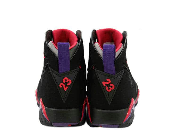 Air Jordan 7 Black And Red Women 3