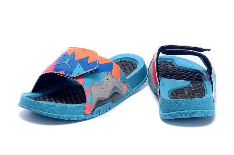 Air Jordan 7 Comfortable Slipper Blue Women 3