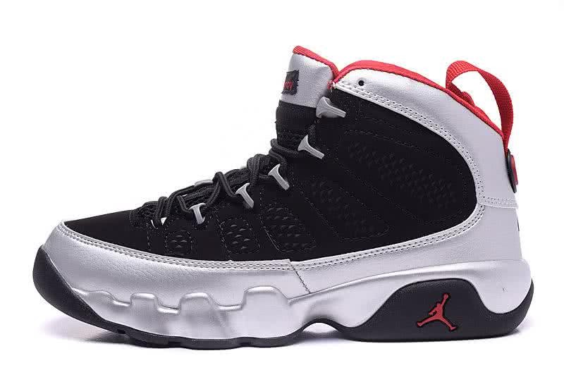 Air Jordan 9 Black And White Women 1