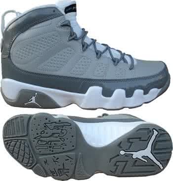 Air Jordan 9 Grey Men 1