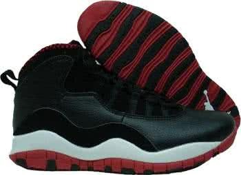 Air Jordan 10 Black And Red Men 1