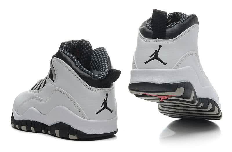 Air Jordan 10 White And Black Women 2