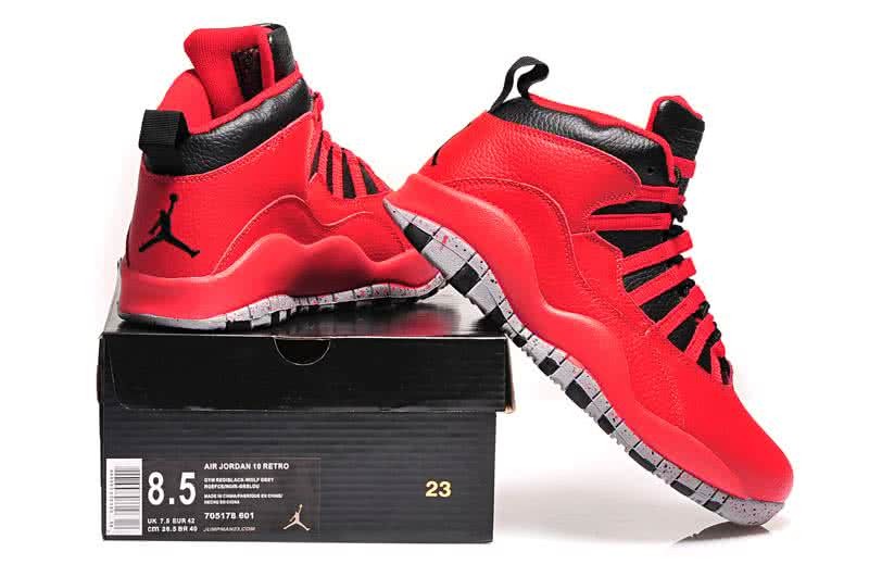 Air Jordan 10 Red Men 2