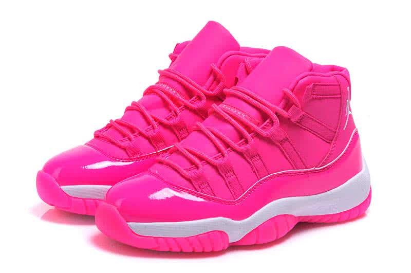 Air Jordan 11 Pink And White Women 1