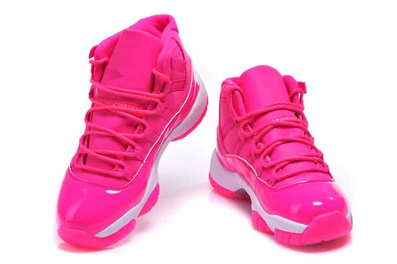 Air Jordan 11 Pink And White Women 4