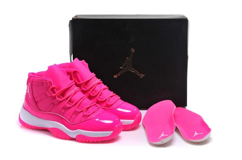 Air Jordan 11 Pink And White Women 5