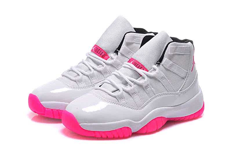 Air Jordan 11 White And Pink Women 1