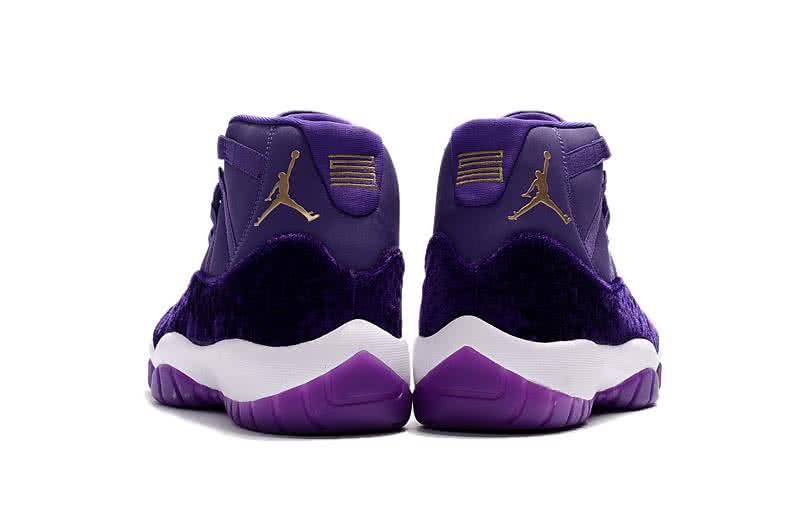 Air Jordan11 Low Top Purple Men 7