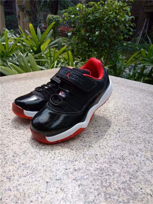 Air Jordan 11 Kids Black And Red 3