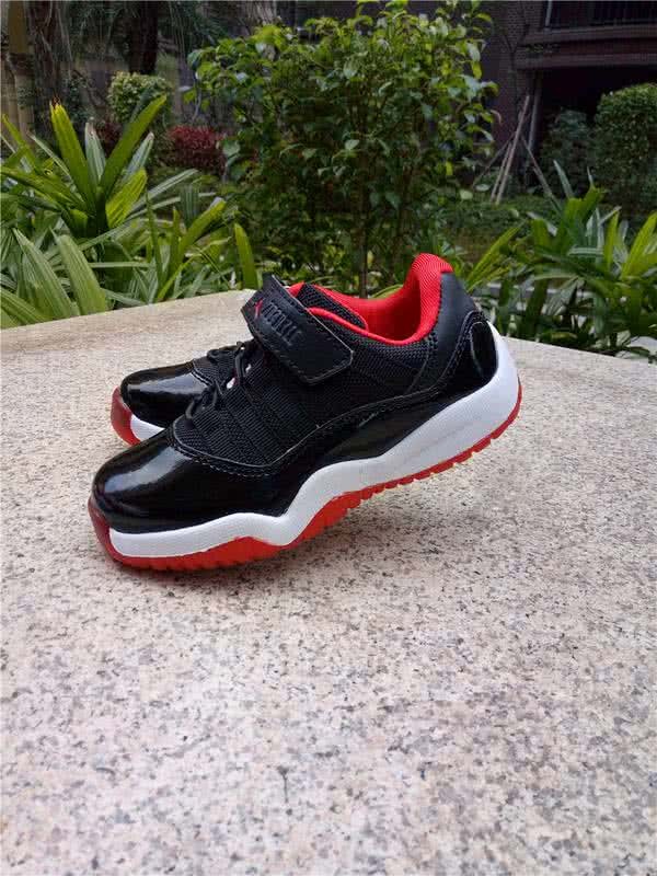 Air Jordan 11 Kids Black And Red 5