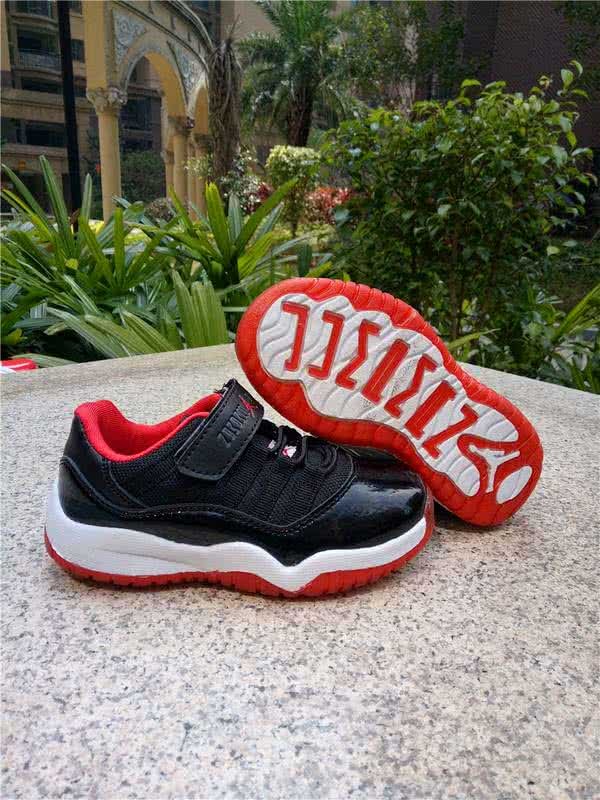 Air Jordan 11 Kids Black And Red 1