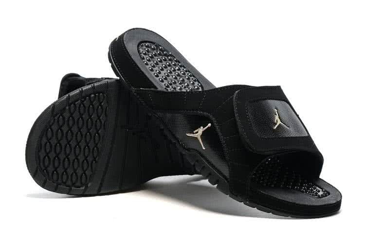 Air Jordan 12 Slippers Men All Black 6
