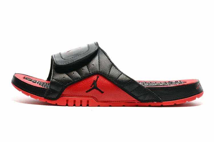 Air Jordan 12 Slippers Men Black And Red 2