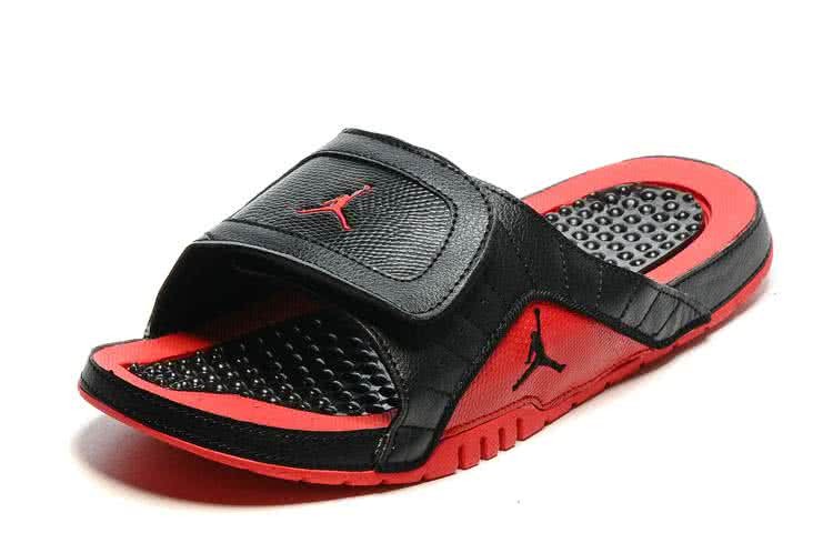Air Jordan 12 Slippers Men Black And Red 3