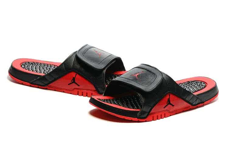 Air Jordan 12 Slippers Men Black And Red 4