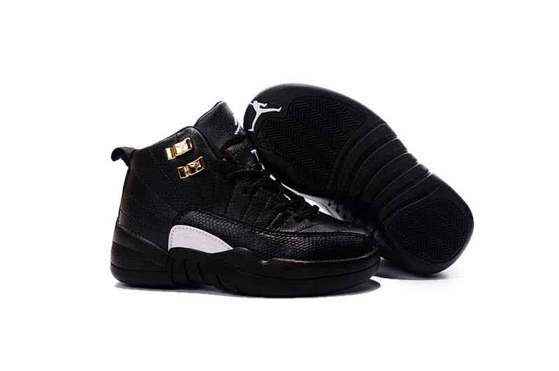 Air Jordan 12 Kids All Black 1