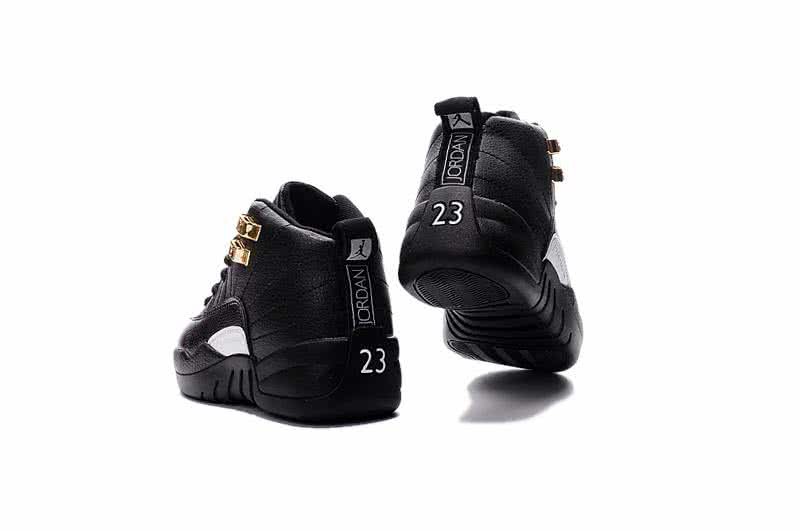 Air Jordan 12 Kids All Black 5
