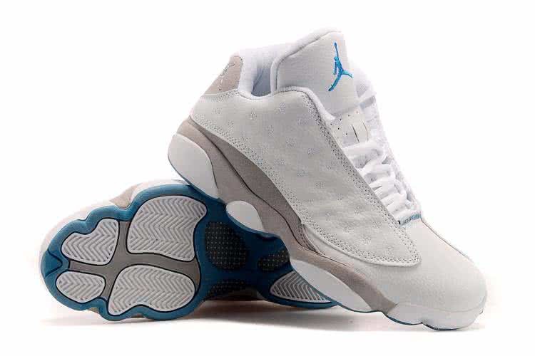 Air Jordan 13 White Grey Upper Men 5