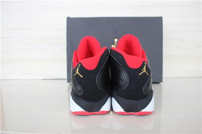 Air Jordan 13 Black Red And White Men 2