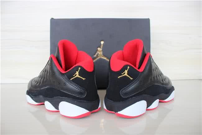 Air Jordan 13 Black Red And White Men 6