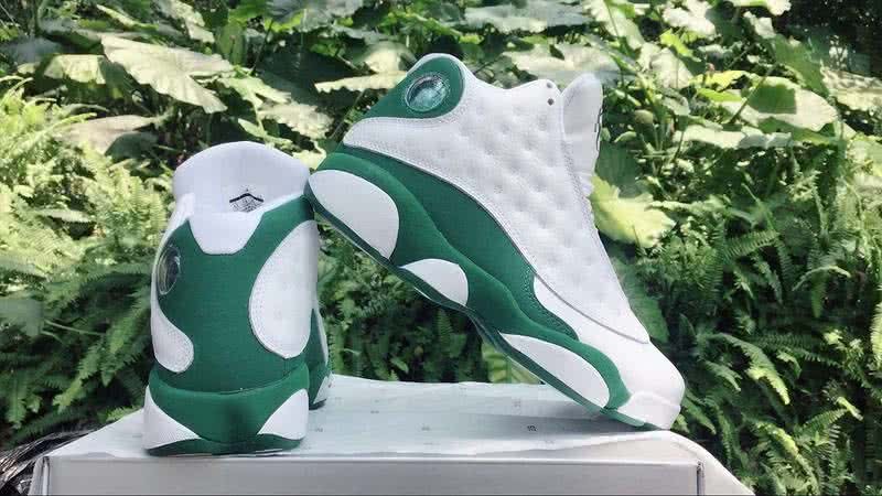 Air Jordan 13 White And Green Men 6