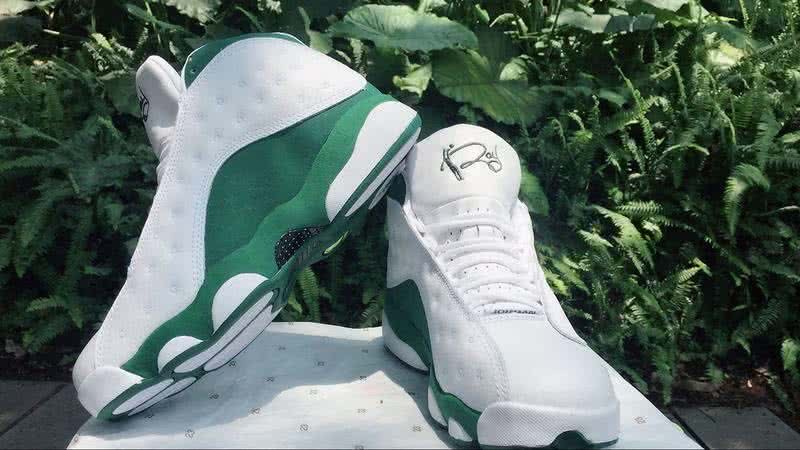 Air Jordan 13 White And Green Men 7