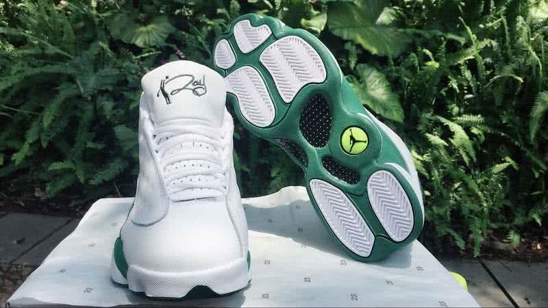 Air Jordan 13 White And Green Men 1
