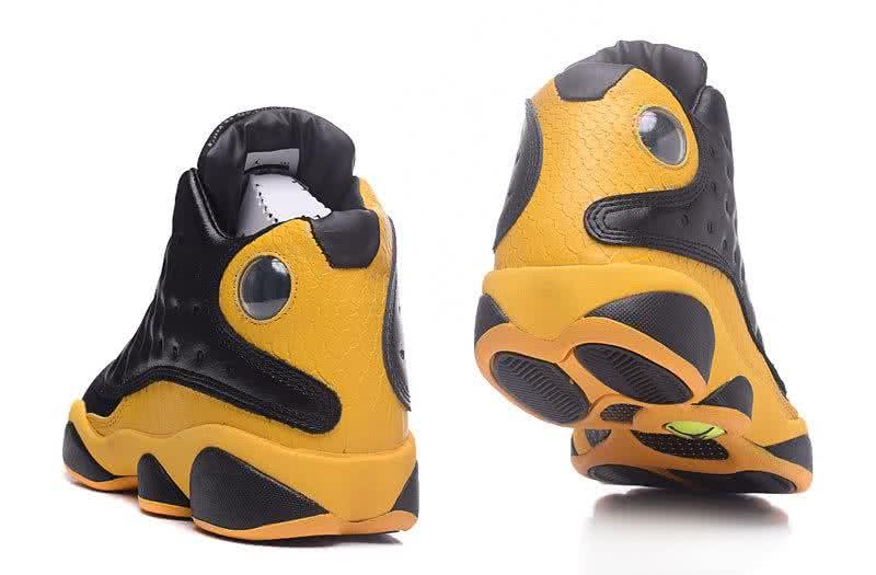 Air Jordan 13 Black And Yellow Men 6