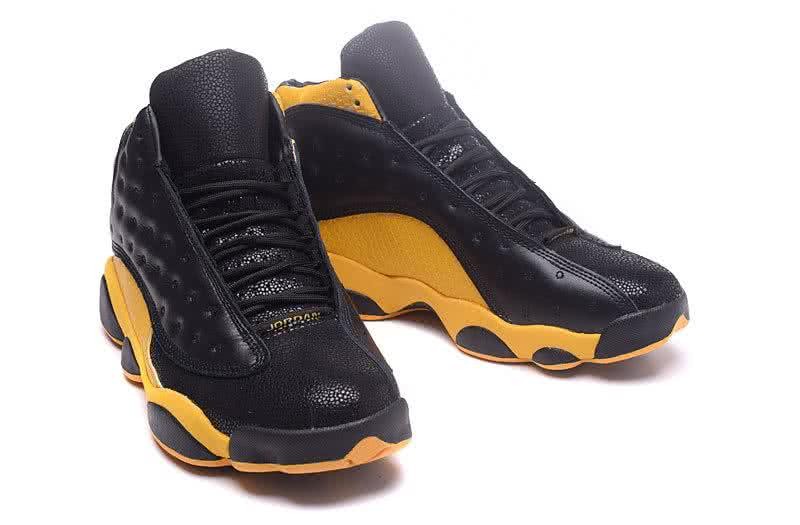 Air Jordan 13 Black And Yellow Men 7