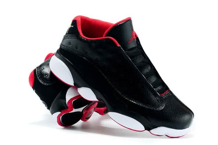 Air Jordan 13 Black White And Red Men 5