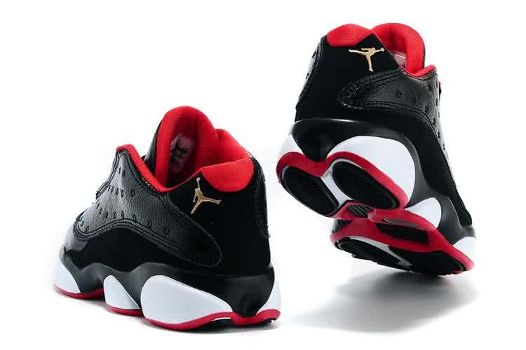 Air Jordan 13 Black White And Red Men 6