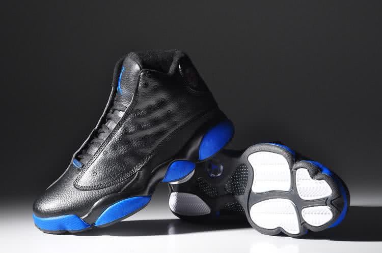 Air Jordan 13 Black And Blue Men 2